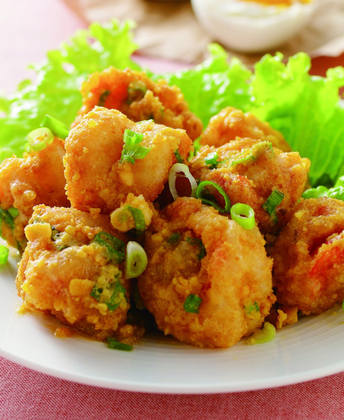 Golden Shrimps with Salted Egg Yolk
