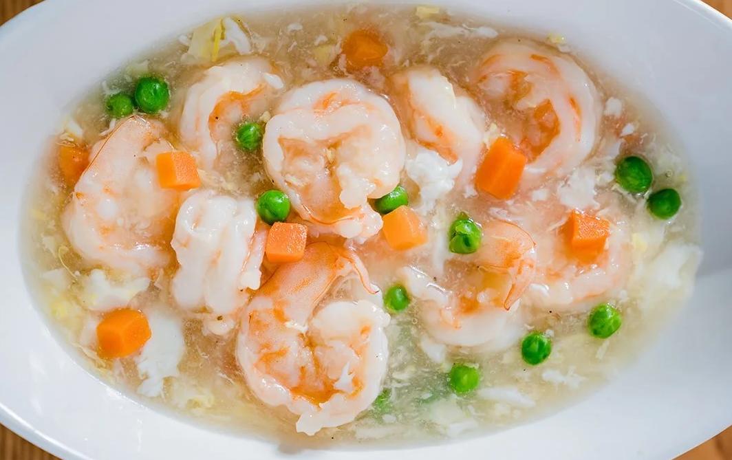 Shrimp w. Lobster Sauce